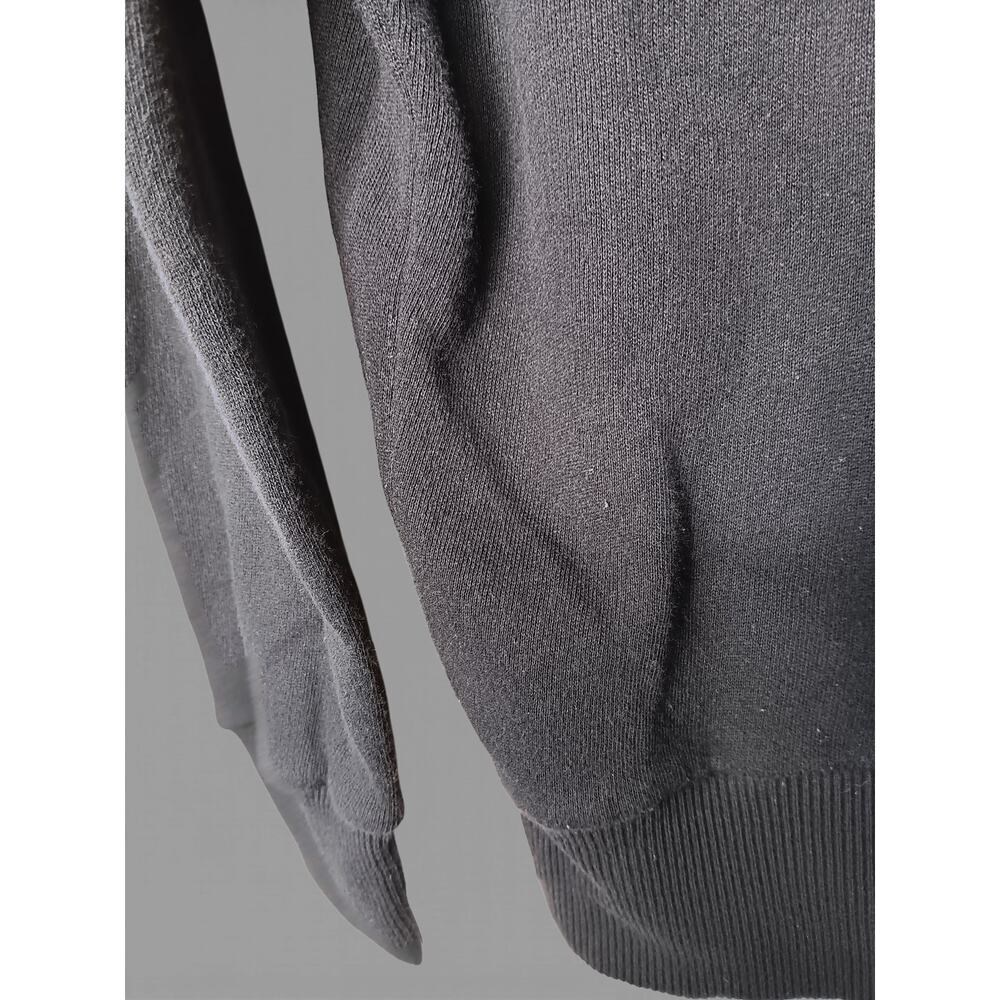 Diesel Men’s Small Navy Chevron Hoodie 100% Cotton Soft Pullover - Picture 10 of 13